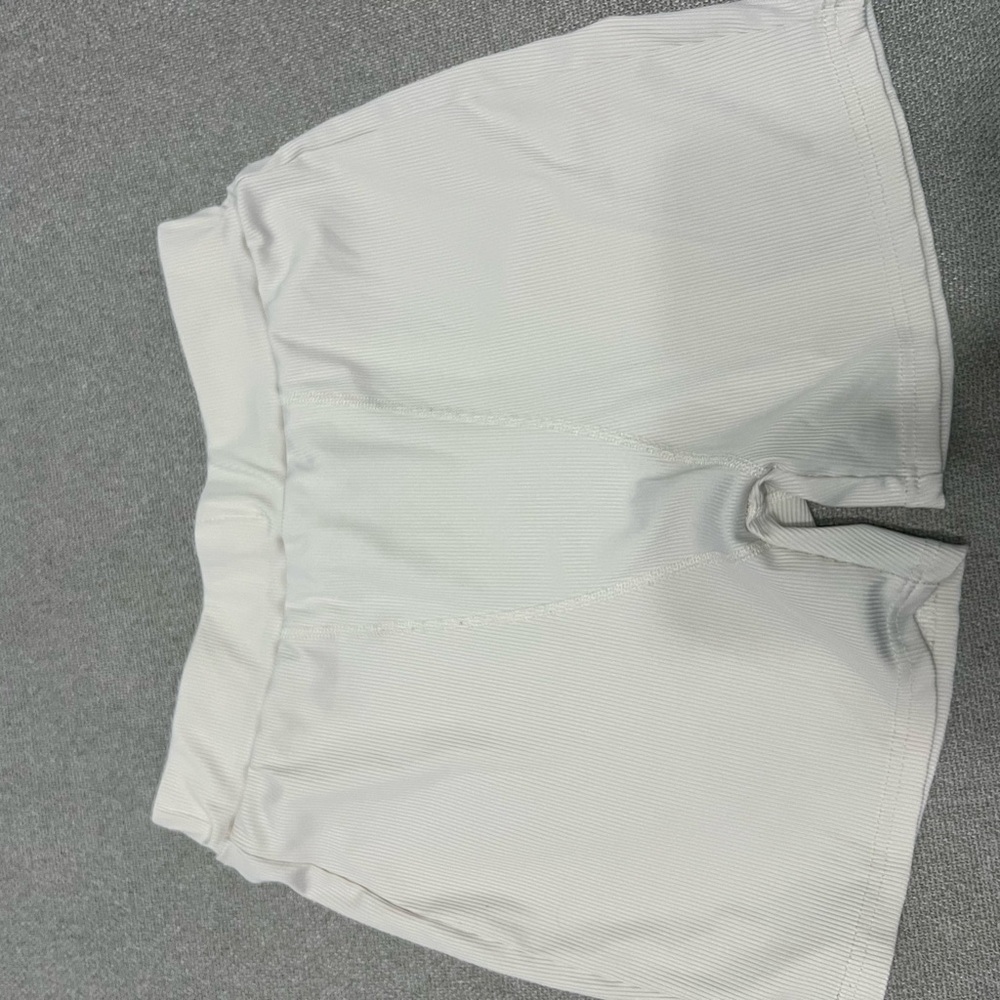 Women's White Shorts